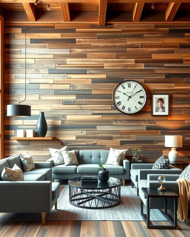 Barnwood Accent Wall - 25 Wood Accent Wall Ideas