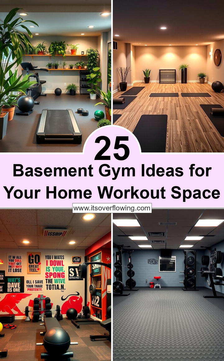 Basement Gym Ideas for Your Home Workout Space