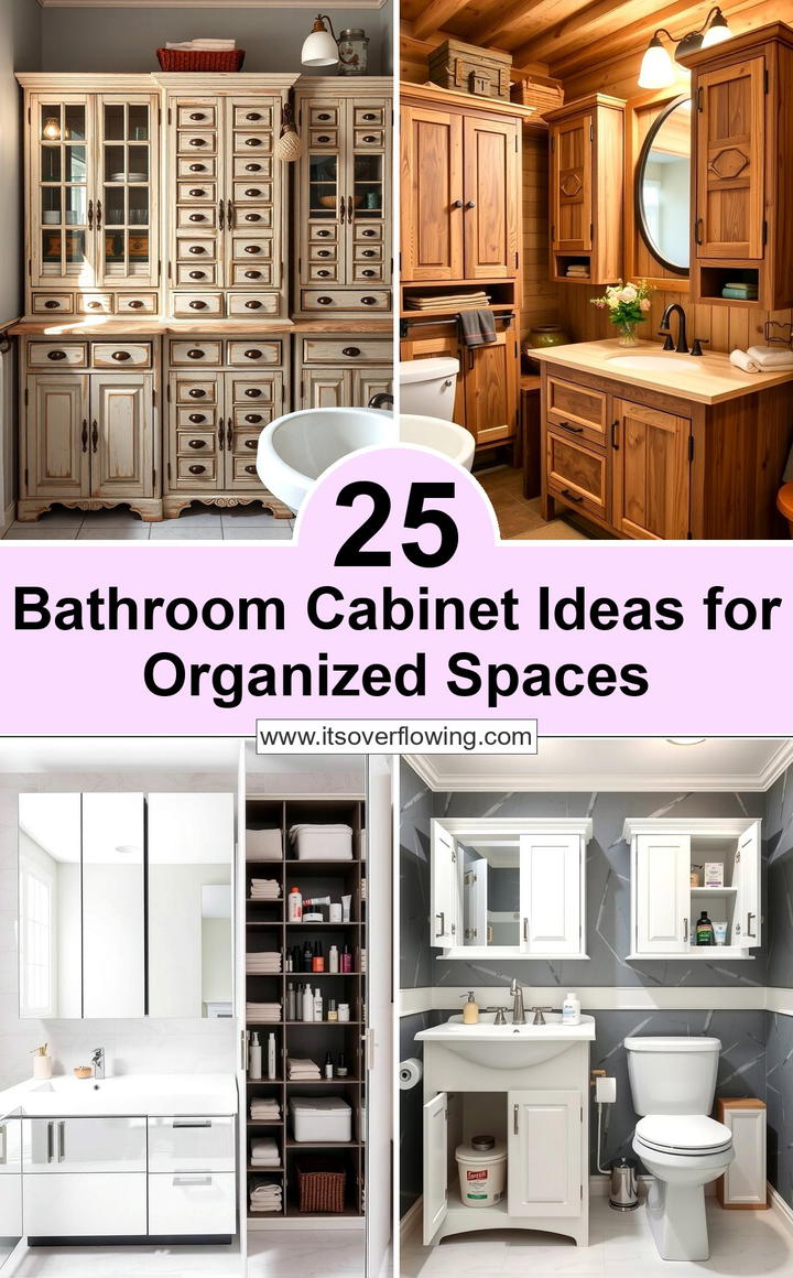 Bathroom Cabinet Ideas for Organized Spaces