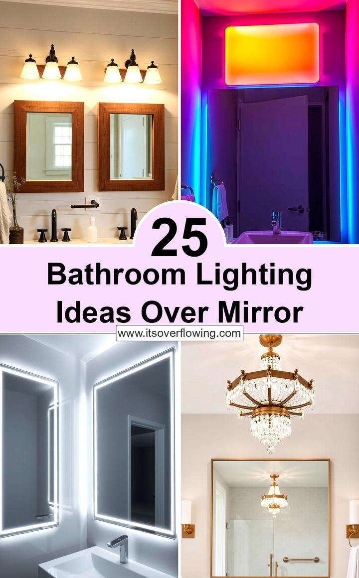 Bathroom Lighting Ideas Over Mirror for Perfect Illumination