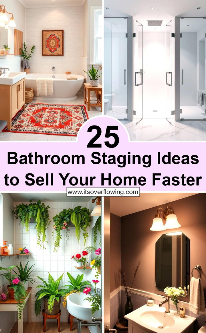 Bathroom Staging Ideas to Sell Your Home Faster