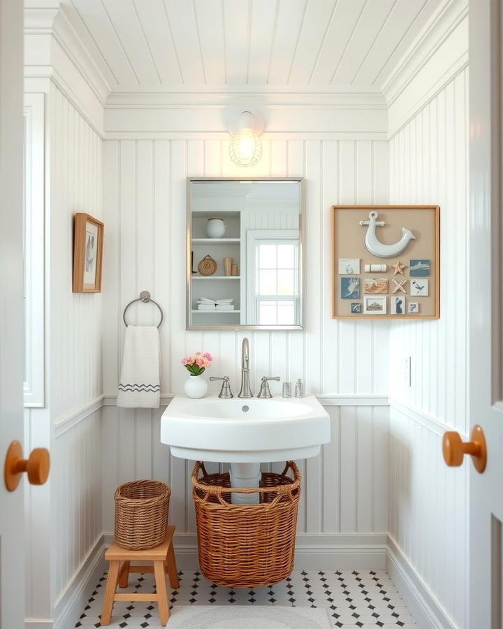 Beadboard Paneling - 25 Wall Paneling Ideas