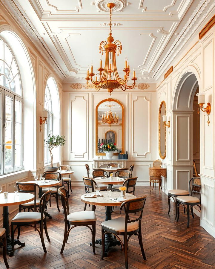 Bistro Style Furniture - 25 Parisian Dining Room Ideas