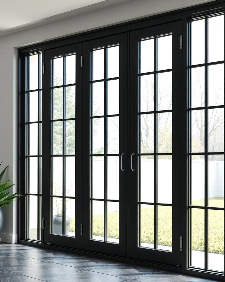 Black Framed Patio Doors - 25 Patio Door Ideas