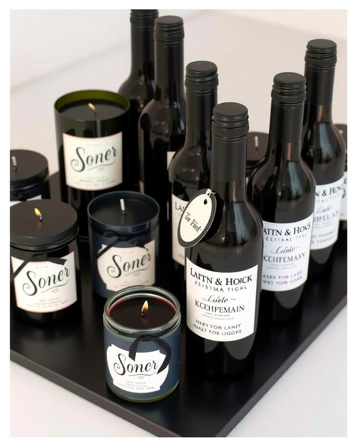 Black Themed Wedding Favors - 30 Black-Themed Wedding Ideas