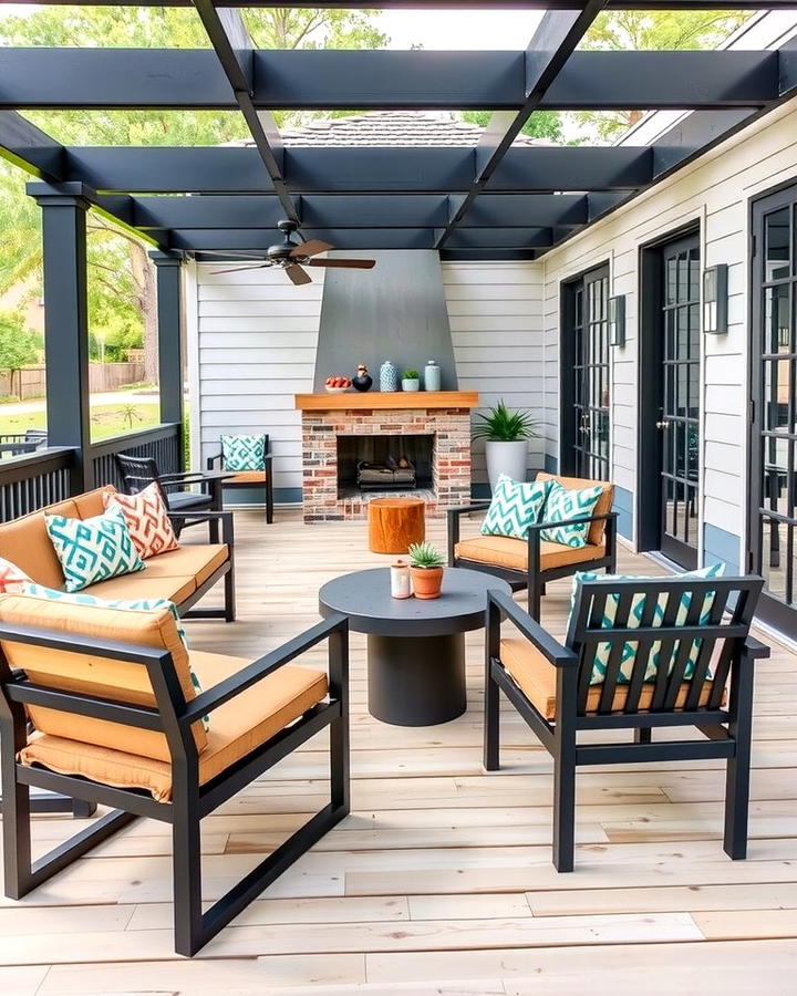 Black and Cedar Outdoor Furniture for Cohesion - 30 Black House With Cedar Accents