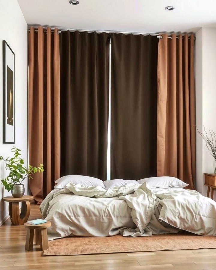 Blackout Curtains for Better Sleep - 25 Zen Bedroom Ideas