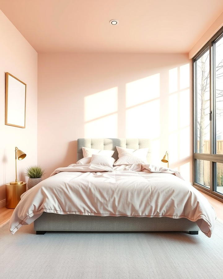 Blush Pink Walls for a Soft Ambience - 25 Pink Room Ideas