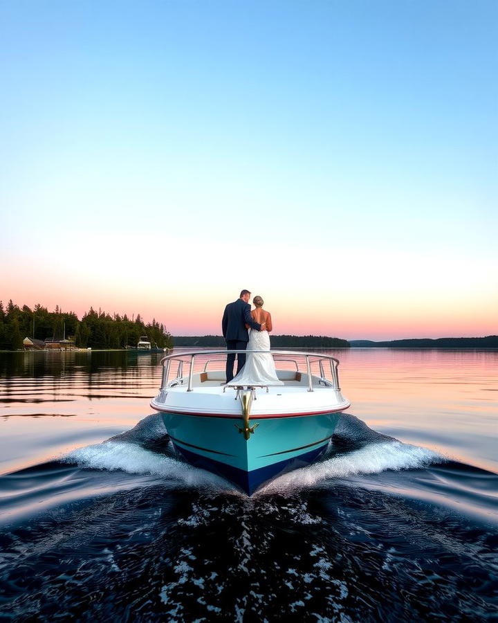 Boat Arrival - 25 Wedding Entrance Ideas