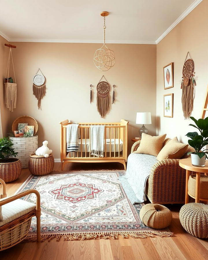 Bohemian Chic Nursery - 25 Whimsical Nursery Ideas