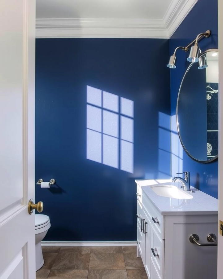 Bold Accent Walls 2 - 30 Colorful Bathroom Ideas