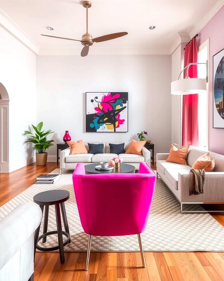 Bold Fuchsia Highlights for a Vibrant Statement - 25 Pink Room Ideas