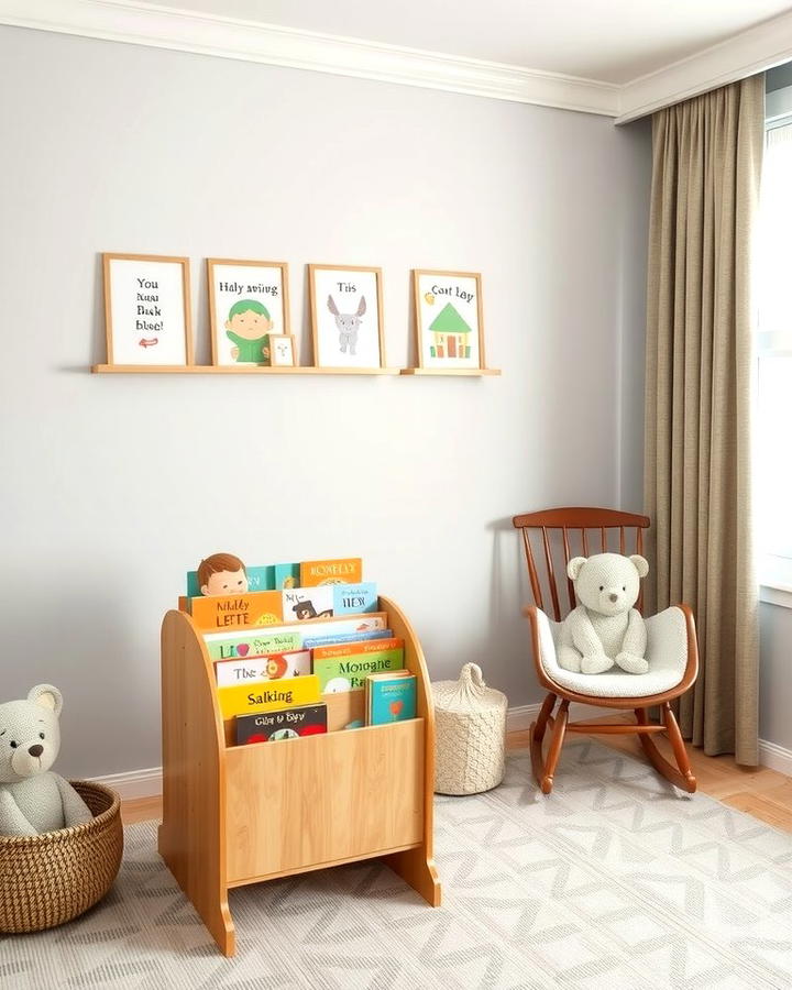 Book Racks for Early Reading Habits - 25 Nursery Storage Ideas