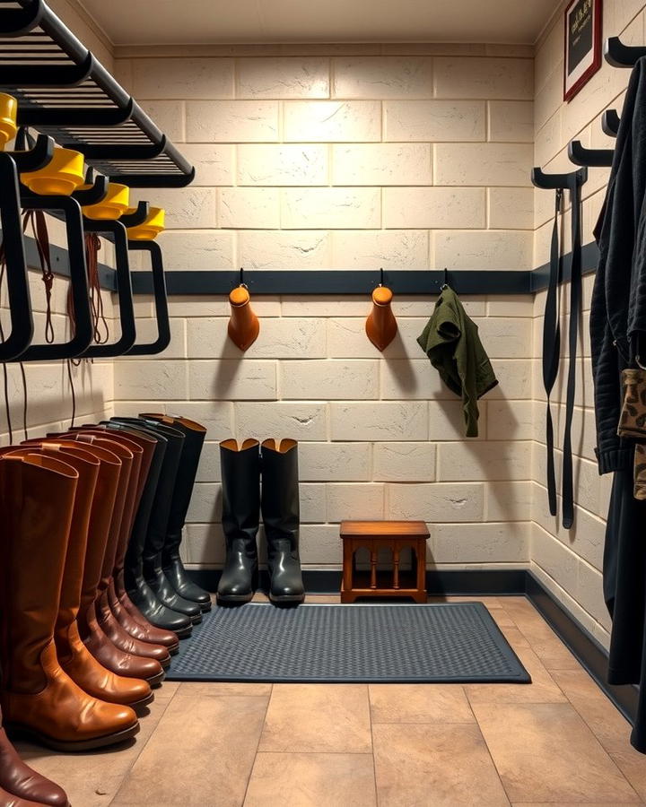 Boot Drying Station - 30 Tack Room Ideas