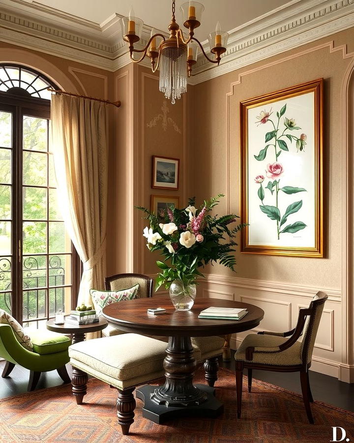 Botanical Artwork - 30 Art Nouveau Interior Design Ideas