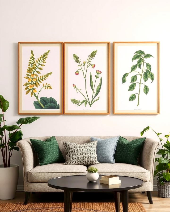 Botanical Prints - 30 Art Nouveau Interior Design Ideas