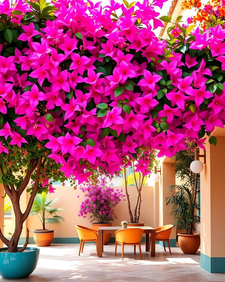 Bougainvillea Cascading Tropical Beauty - 25 Outdoor Plants for Patio