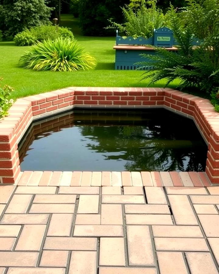 Brick Edging - 25 Pond Edging Ideas