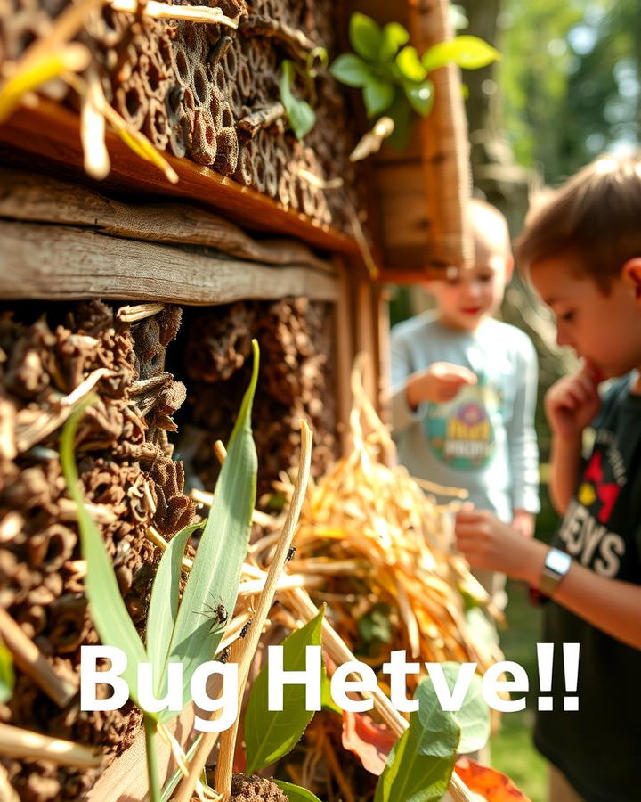 Bug Hotels - 30 Eyfs Outdoor Area Ideas