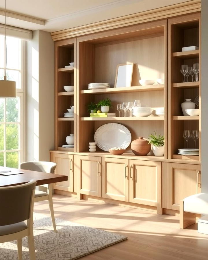 Built In Buffet Storage - 30 Dining Room Storage Ideas