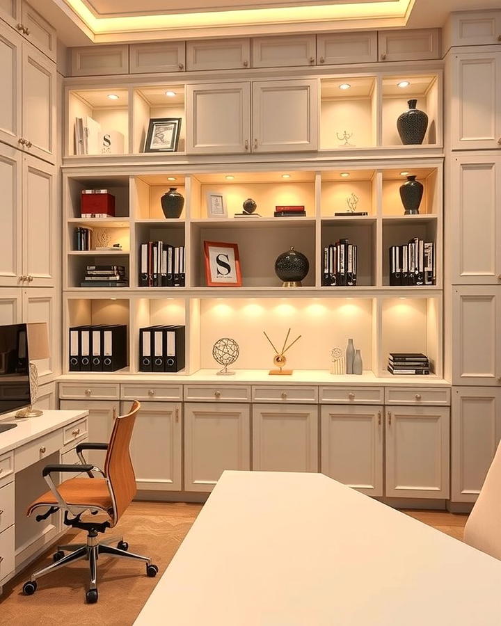 Built In Cabinetry - 25 Office Storage Ideas