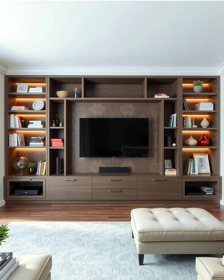 Built In TV Wall Unit - 25 Tv Stand Ideas