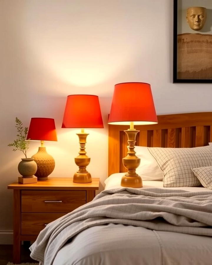 Burnt Orange Lampshades 2 - 30 Burnt Orange Bedroom Ideas