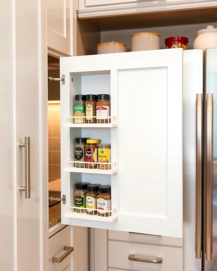 Cabinet Door Spice Rack - 25 Spice Rack Ideas