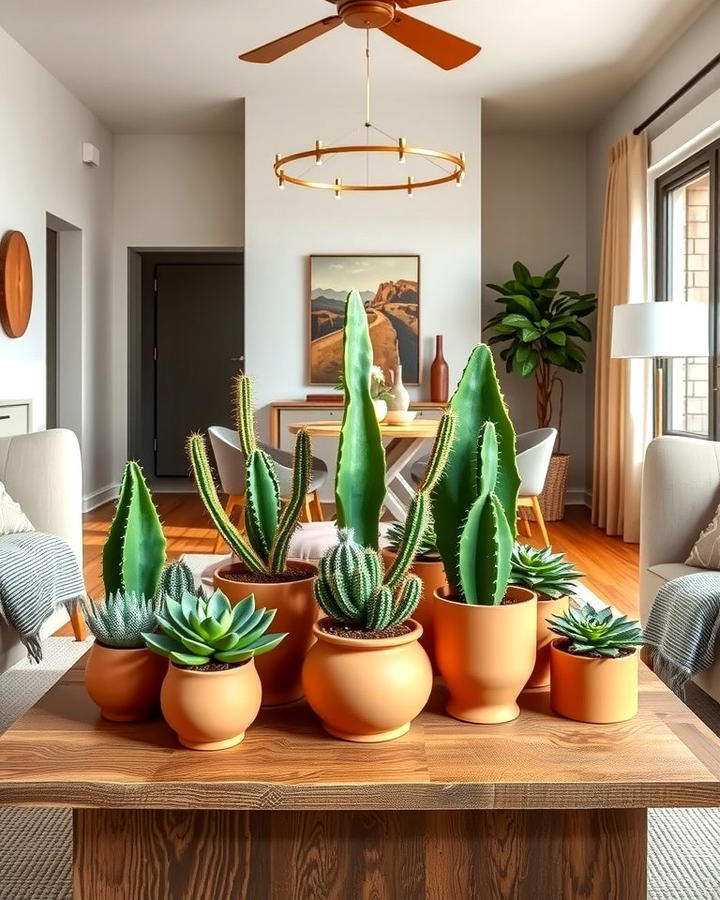 Cactus and Succulent Displays - 30 Southwestern Decor Ideas