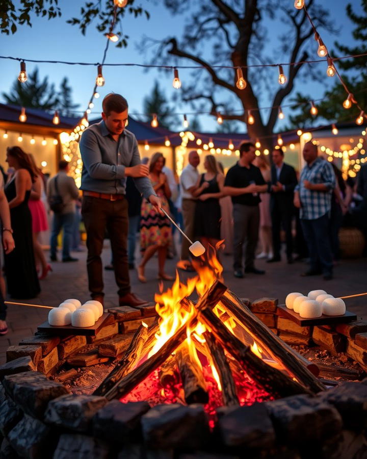 Campfire and Smores Station - 25 Western Wedding Ideas