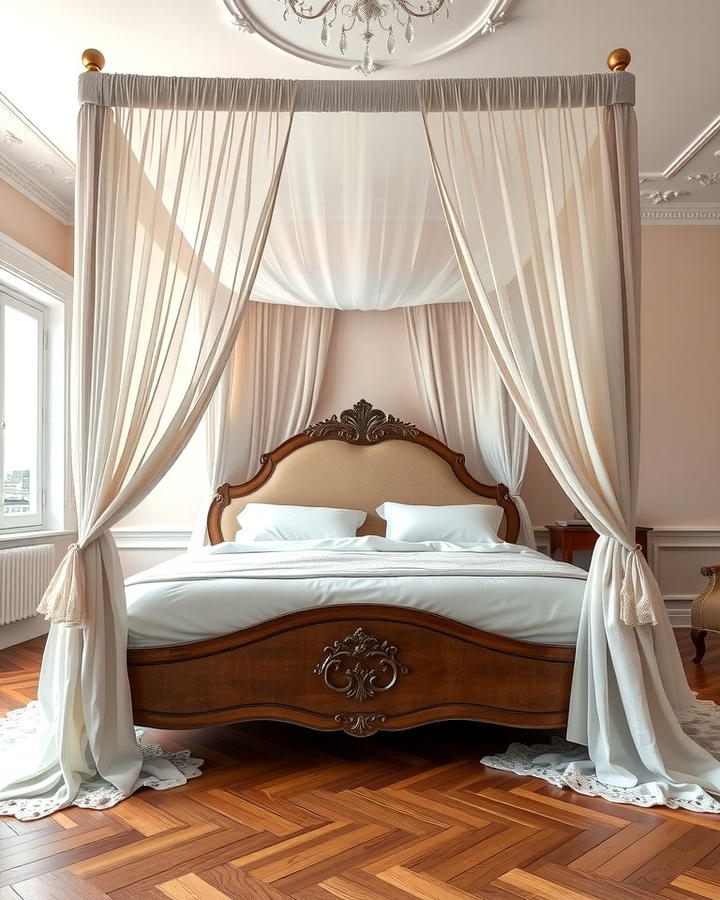 Canopy Beds - 30 French Bedroom Decor Ideas