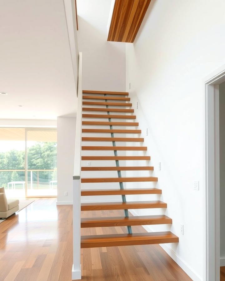 Cantilevered Stairs - 30 Open Staircase Ideas