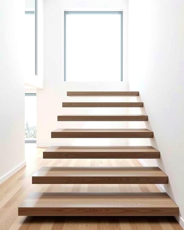 Cantilevered Steps - 30 Open Staircase Ideas