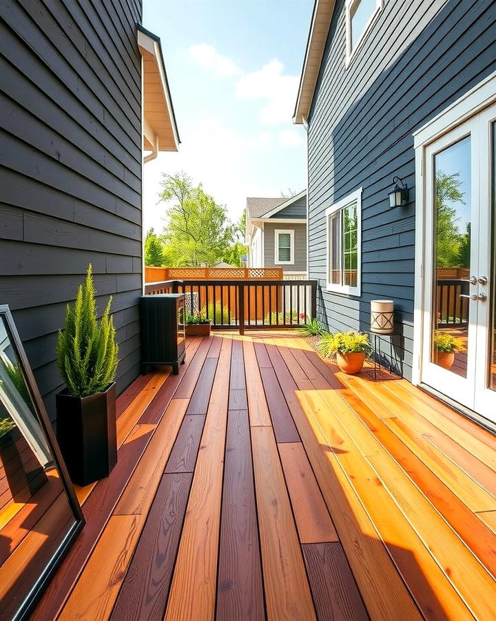 Cedar Decking and Black Siding - 30 Black House With Cedar Accents