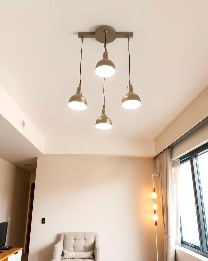 Ceiling Mounted Lighting - 25 Office Guest Room Ideas