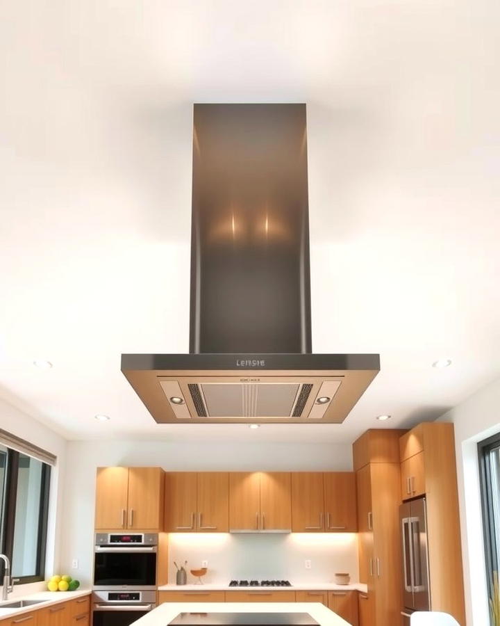 Ceiling Mounted Range Hoods - 25 Range Hood Ideas