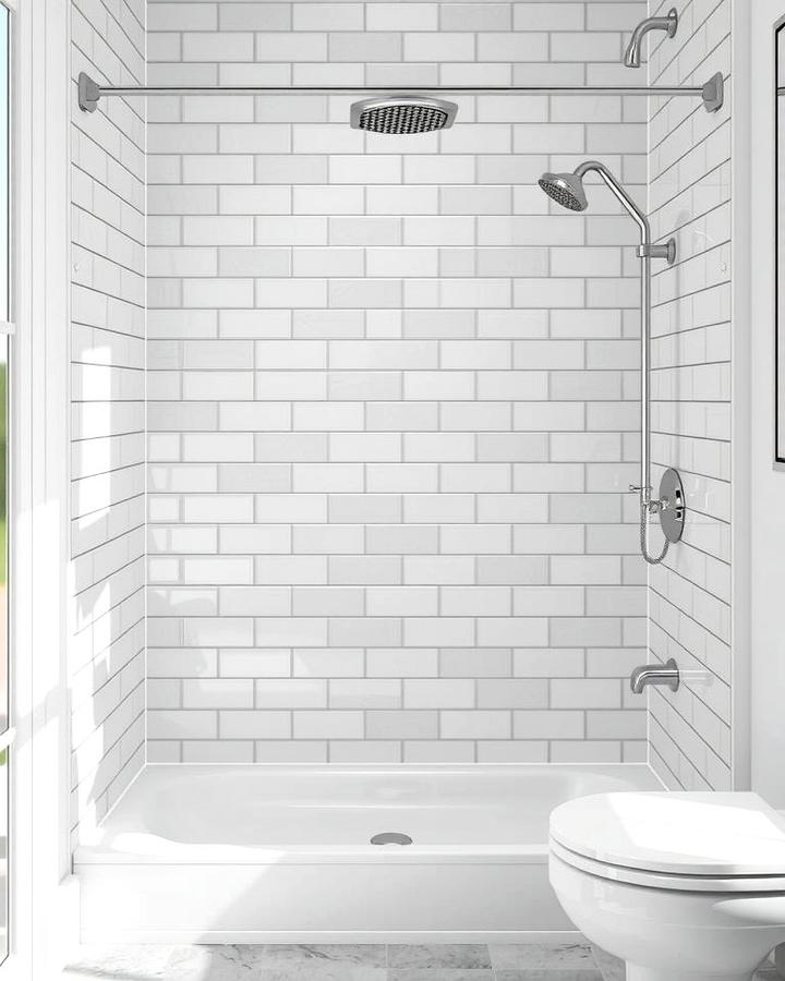 Ceramic Tile Shower Surrounds - 25 Shower Surround Ideas