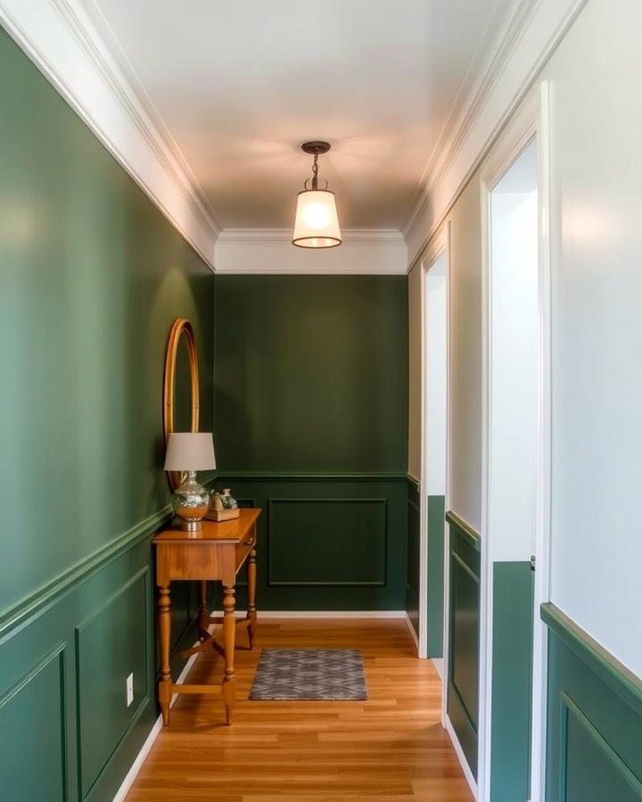 Chair Rail in Hallways - 30 Chair Rail Ideas