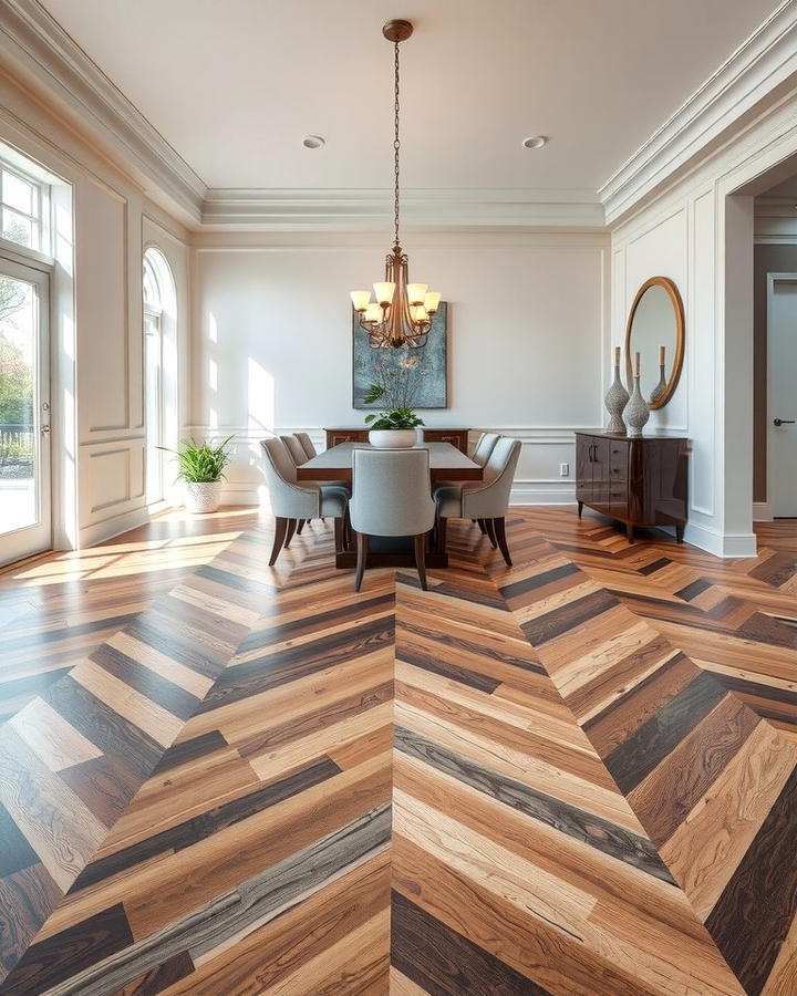 Chevron Wood Floors - 30 Wood Floor Ideas