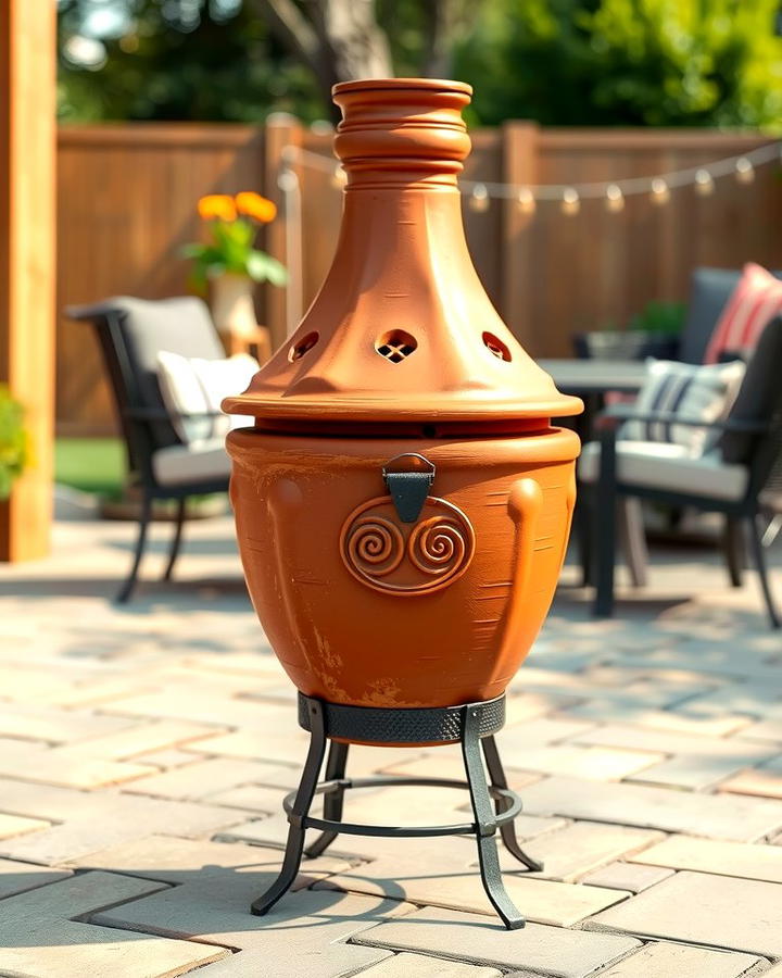 Chiminea Fire Pit - 25 Wood Burning Fire Pit Ideas