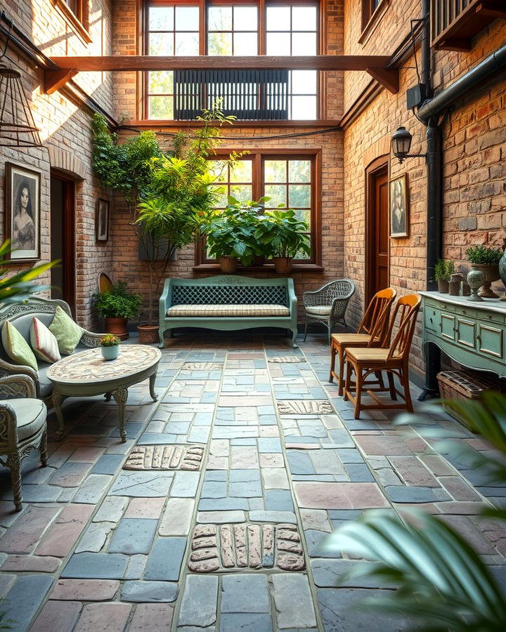 Classic Cobblestone Charm - 25 Stone Patio Ideas