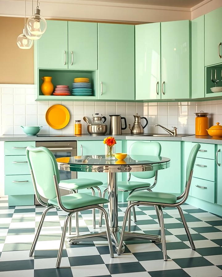 Classic Dinette Sets - 25 Retro Kitchen Ideas