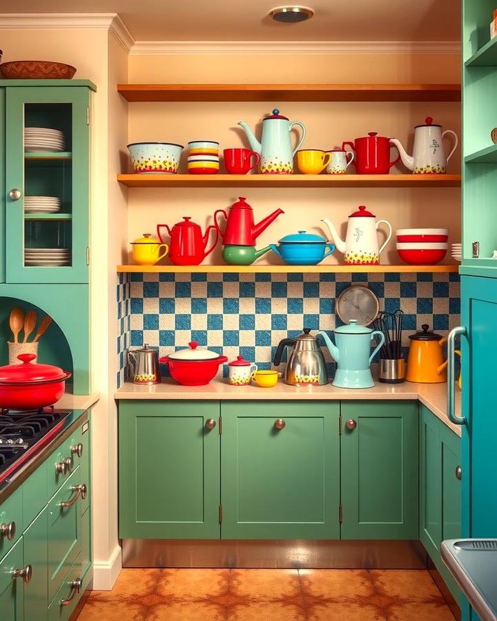 Classic Enamelware - 30 1930s - 1940s Kitchens