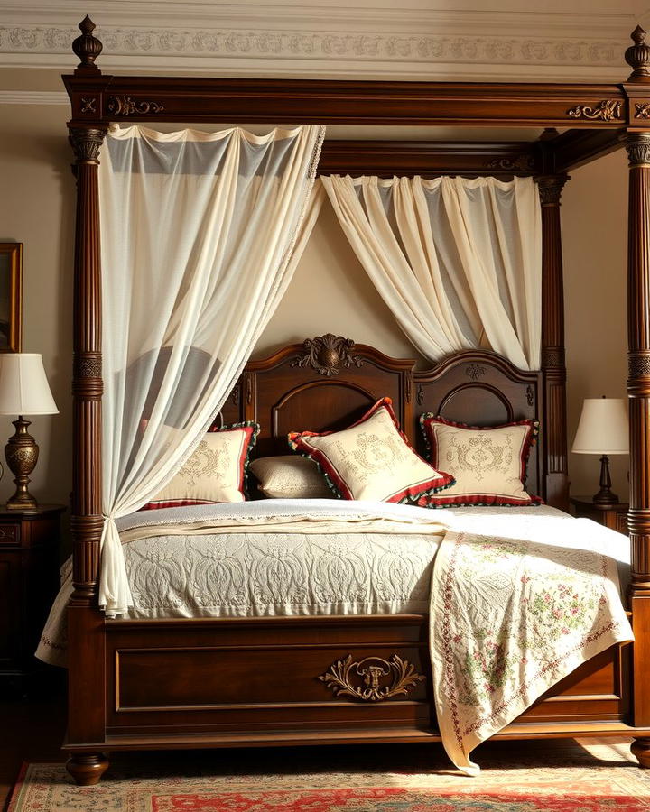 Classic Four Poster Beds - 25 Vintage Bedroom Ideas