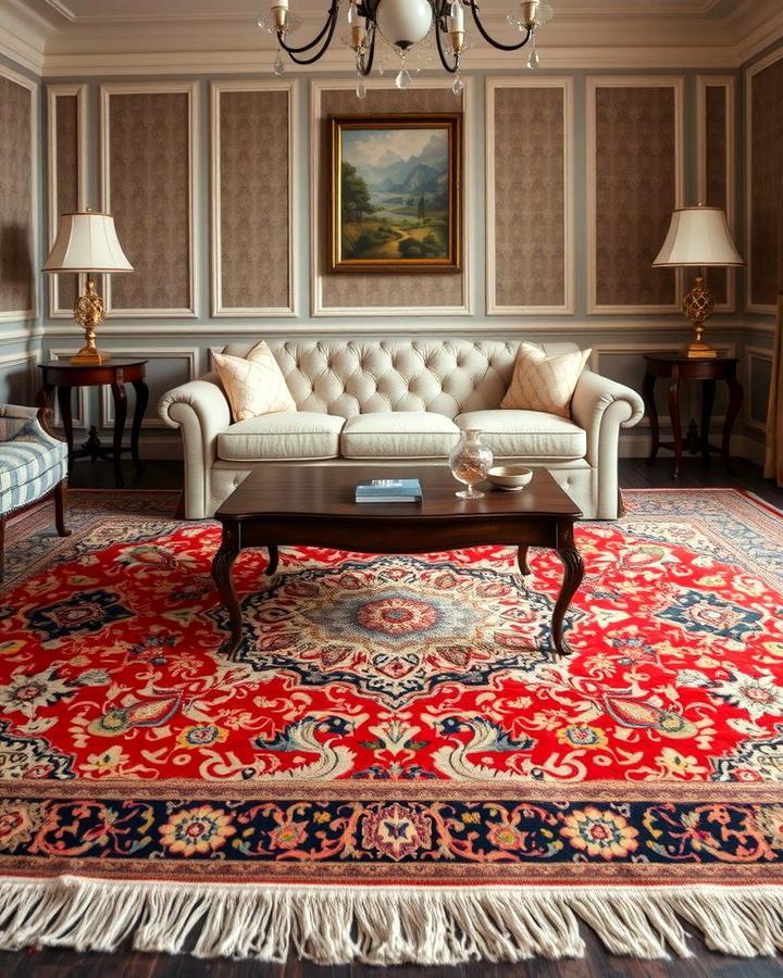 Classic Persian or Oriental Rugs - 25 Traditional Interior Design Ideas