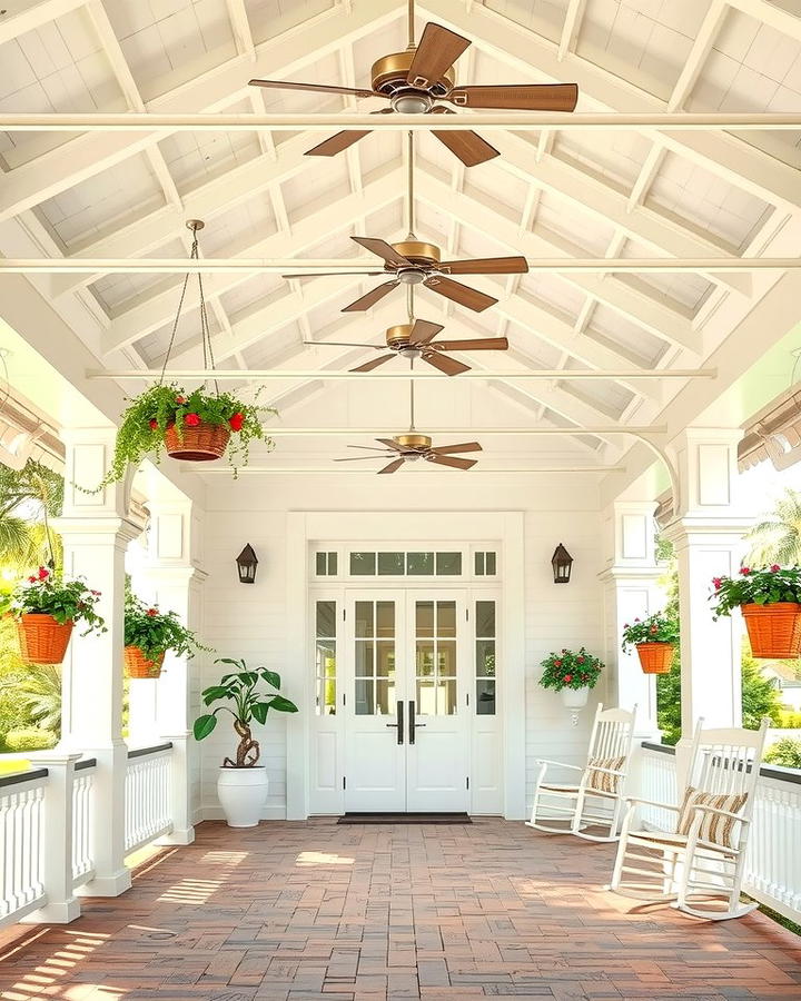 Classic Southern Charm - 25 Open Gable Porch Ideas