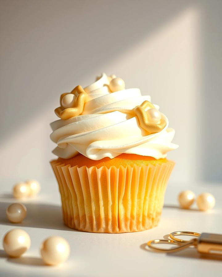 Classic Vanilla Elegance - 30 Wedding Cupcake Ideas