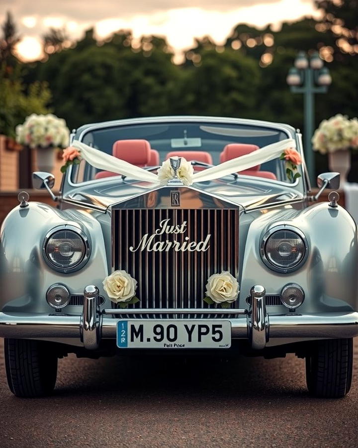 Classic Vintage Car Send Off - 25 Vintage Wedding Ideas