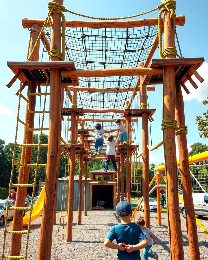 Climbing Frames - 30 Eyfs Outdoor Area Ideas