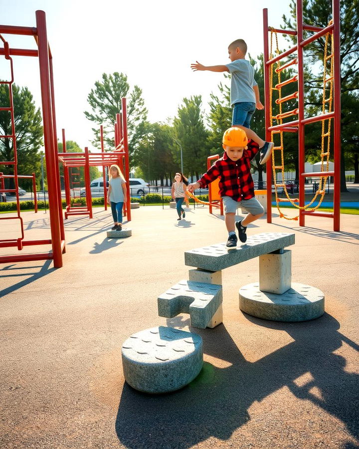 Climbing and Balancing Equipment - 30 Eyfs Outdoor Area Ideas